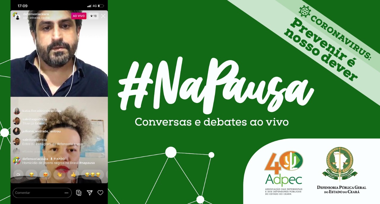 Morte de jovens negros no país foi tema de encontro virtual que aconteceu na tarde desta segunda (29)