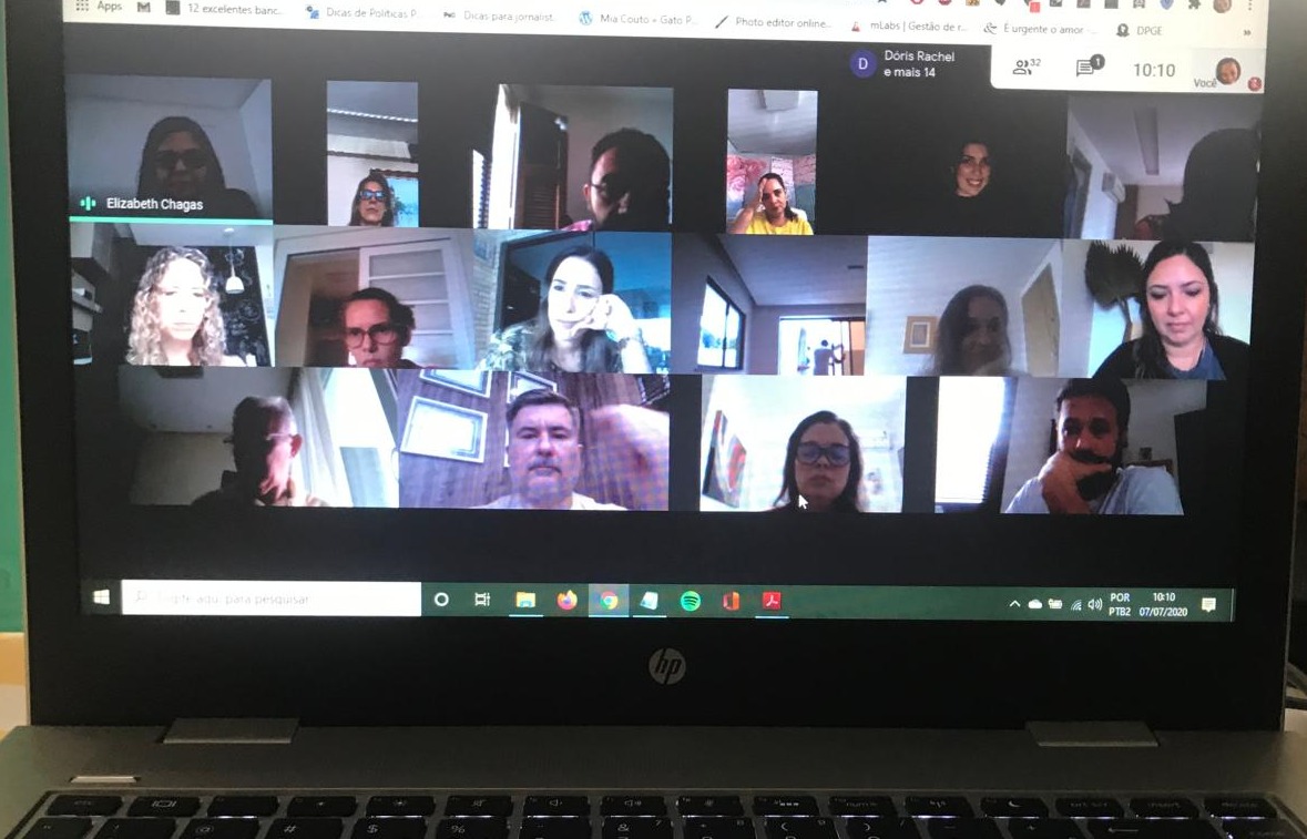 Supervisores da Defensoria discutem plano de retomada das atividades presenciais e outros temas