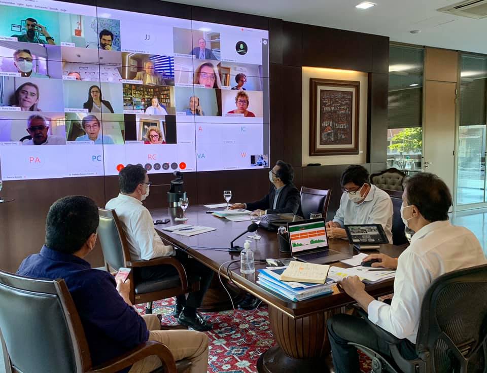 Defensora geral apresenta a produtividade da Defensoria na reunião do Comitê Estadual de Enfrentamento ao Coronavírus