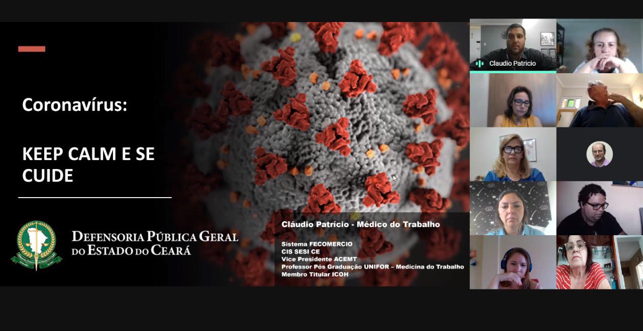 Médico do trabalho orienta servidores e colaboradores sobre retorno seguro às atividades presenciais