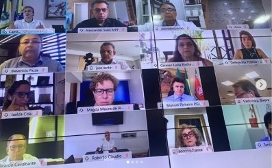 Defensoria integra reunião para discutir número dos casos de Covid-19; orientação é manter medidas de segurança