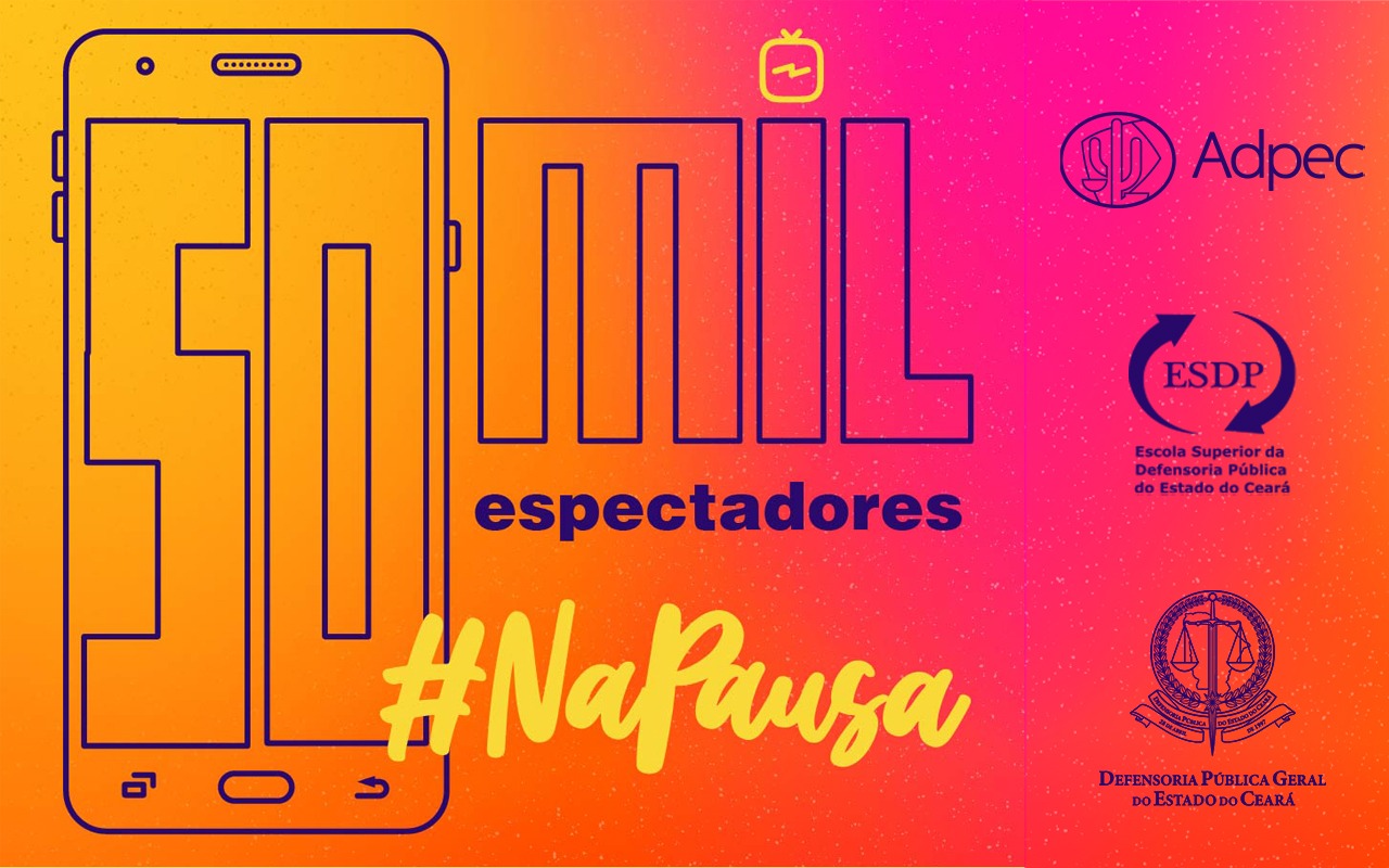 #NaPausa alcança 50 mil espectadores em 8 meses
