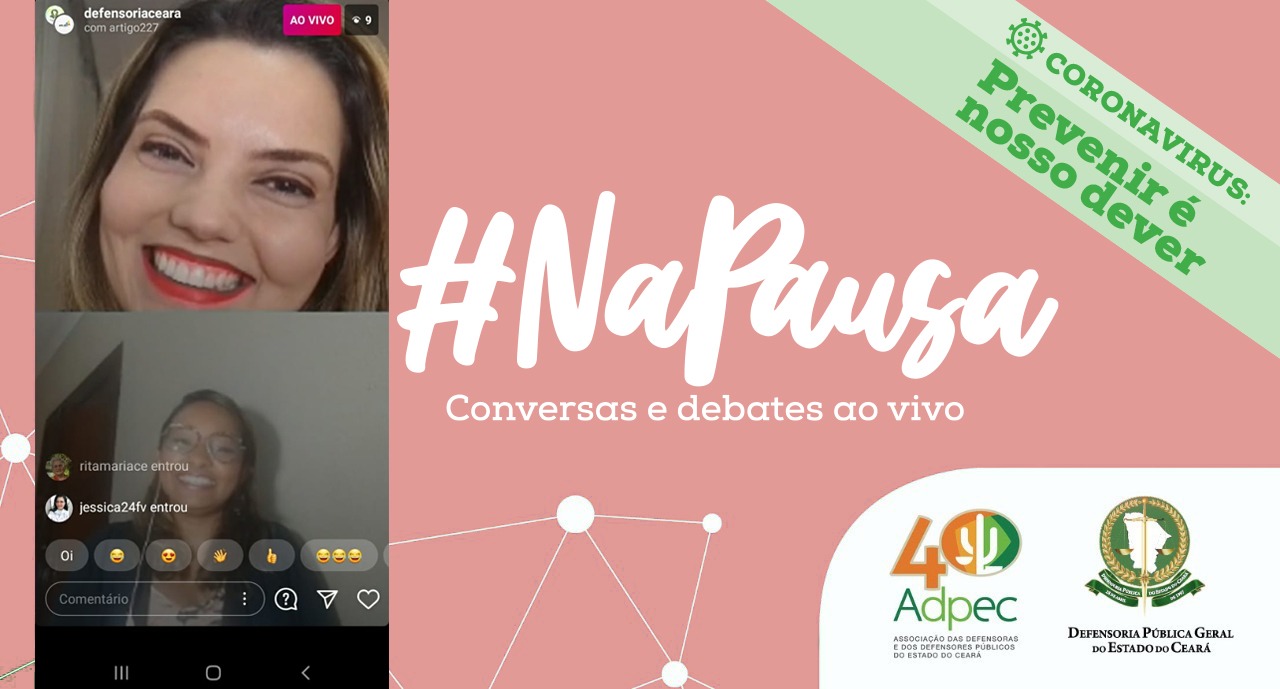 #NaPausa traz a experiência da Justiça Restaurativa para redução de danos e conflitos