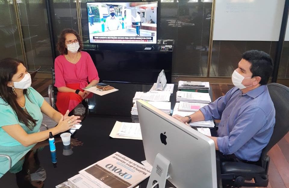 Defensora geral participa de reunião com novo secretário da Casa Civil para apresentar projetos e discutir novas ações        