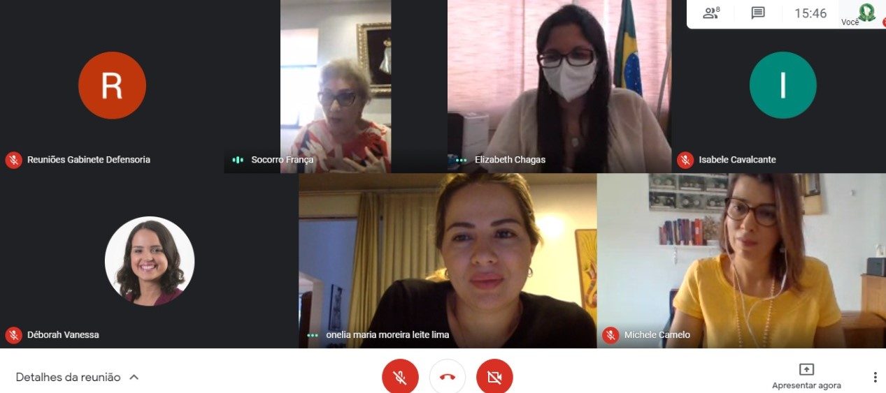 Defensoria conhece projeto da Casa da Mulher Cearense e pactua novas frentes de enfrentamento à violência de gênero