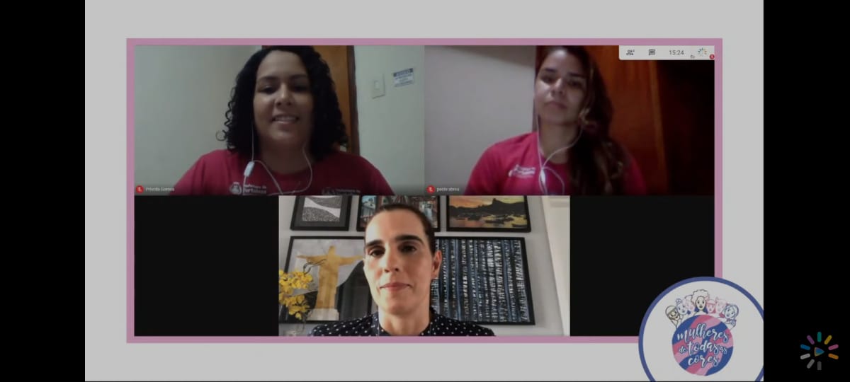 Rede Cuca e Defensoria promovem debate para conscientização das jovens sobre a violência doméstica durante a pandemia