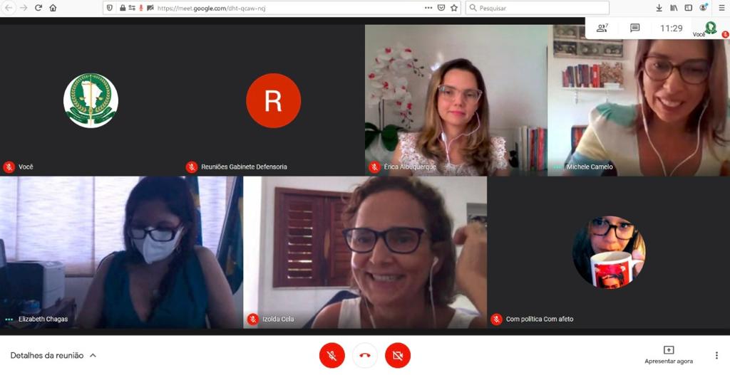 Defensora Geral e Vice-Governadora discutem fortalecimento e ampliação do Centro de Justiça Restaurativa