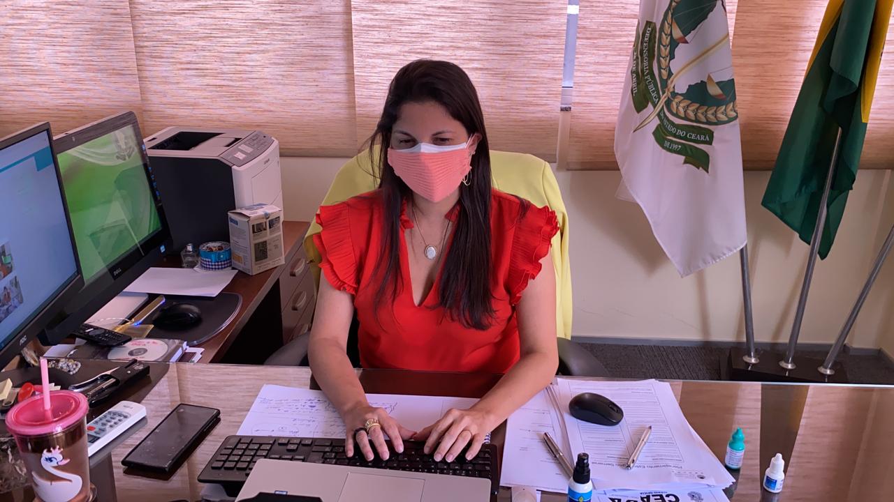 Defensora Geral participa de reunião do Comitê de Enfrentamento à Covid