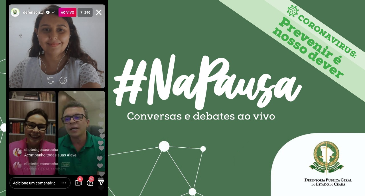 Presidente da Unimed Fortaleza fala sobre liderança e saúde em live da Defensoria Pública