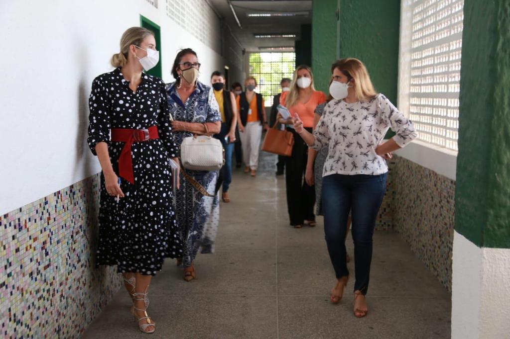 Defensoria e Ministério Público verificam estruturas de escolas públicas para retorno das aulas presenciais