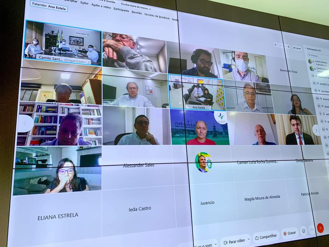 Reunião de enfrentamento à pandemia destaca ação movida por órgãos do Sistema de Justiça do Ceará