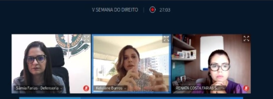 Defensoria participa da V Semana do Direito da Faculdade Ari de Sá