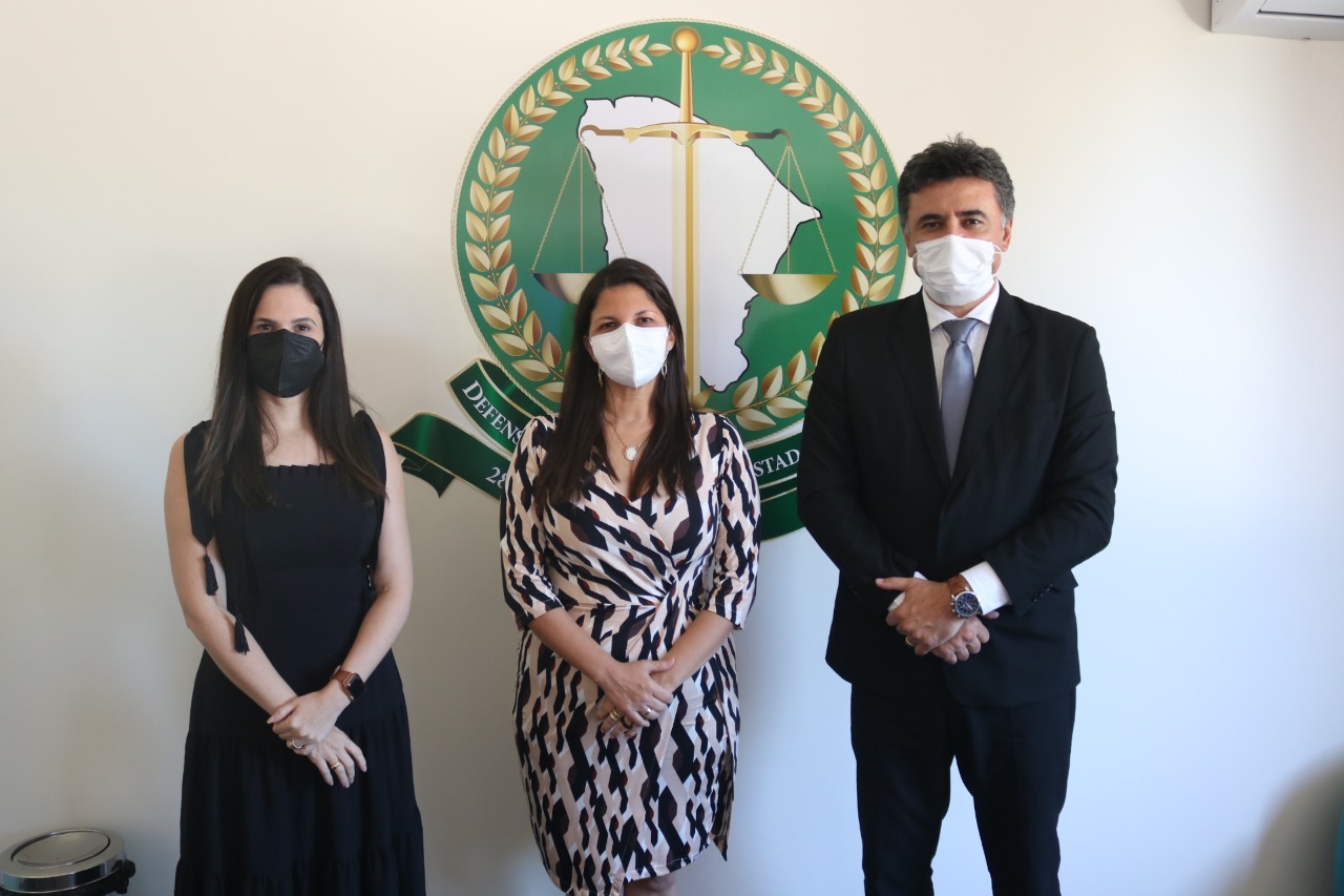 Defensoria recebe visita do PGJ em diálogo pelo fortalecimento das instituições