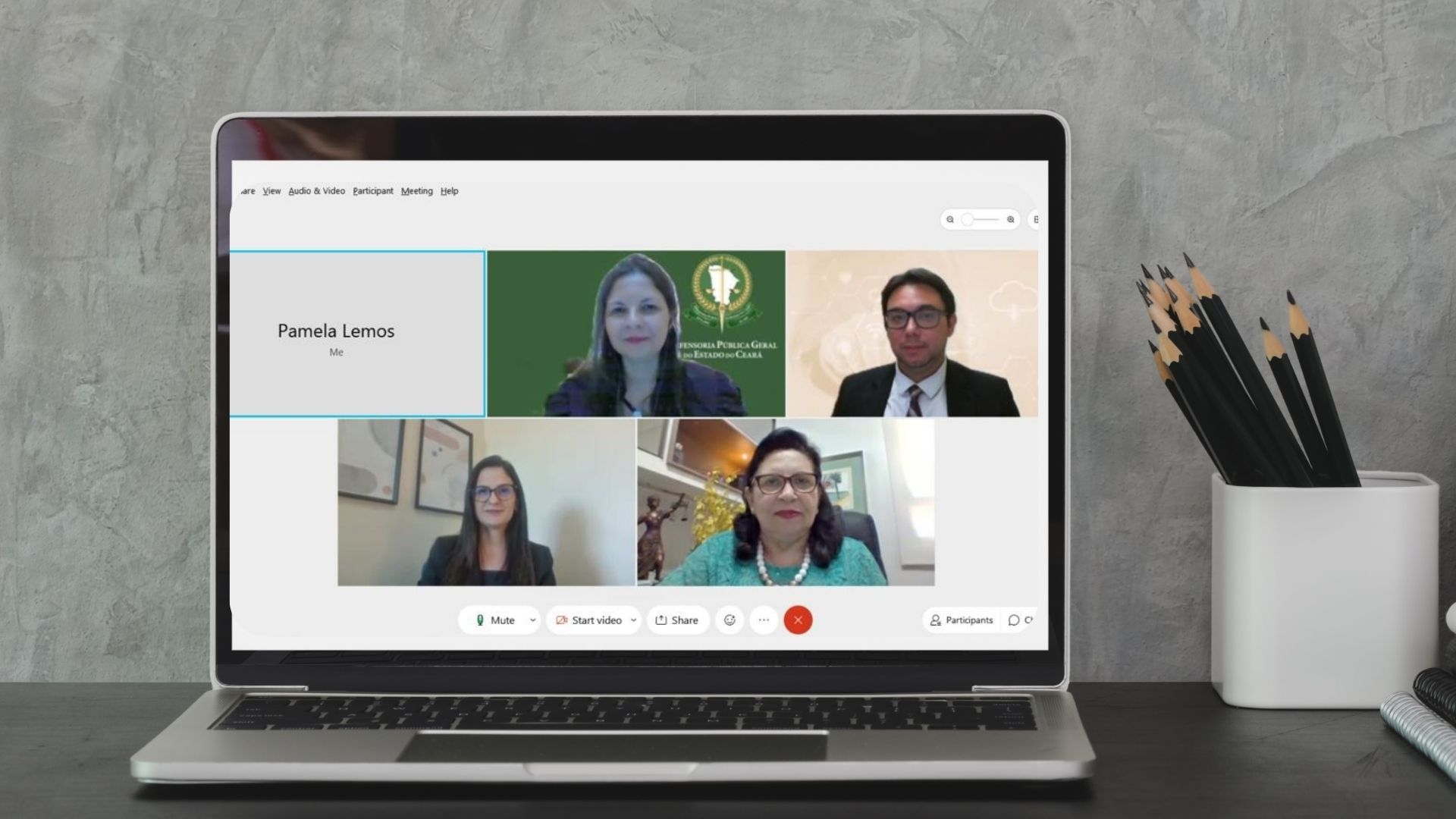 Defensora geral se reúne com presidenta do TJCE