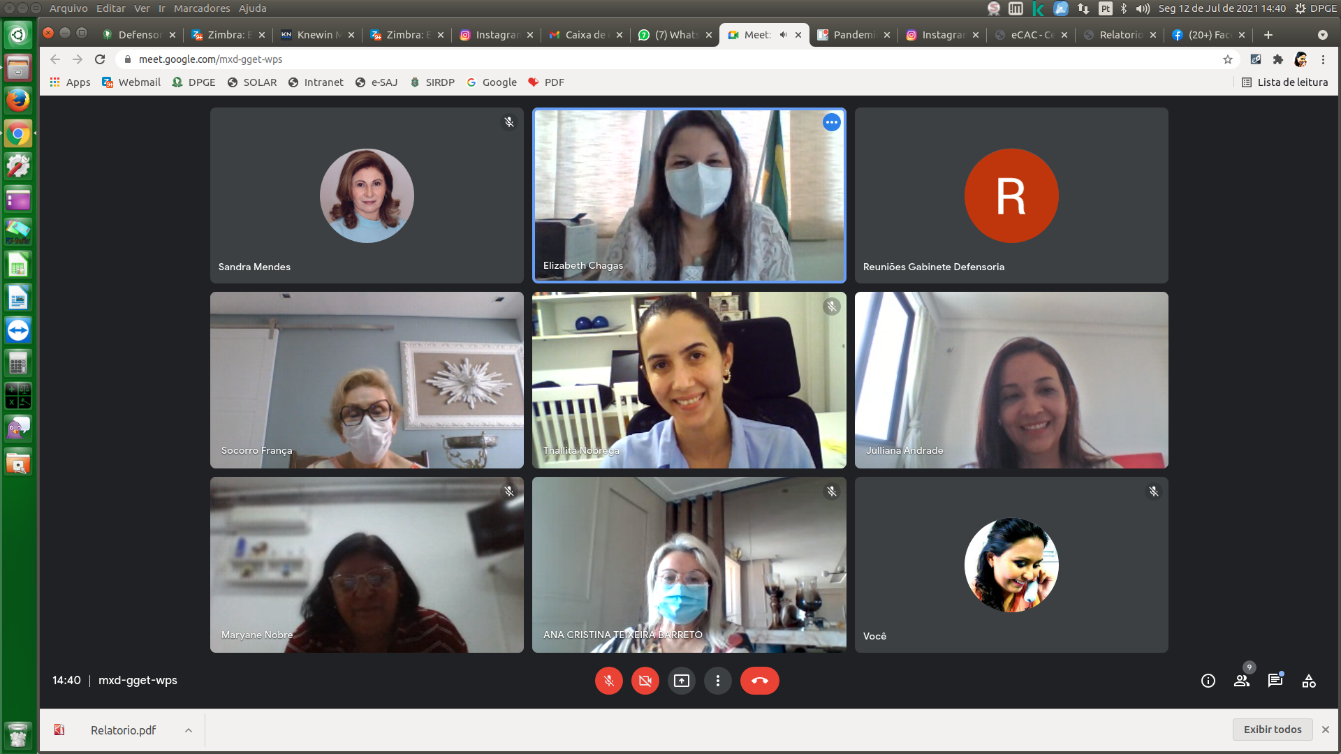 Defensoria e Secretaria de Proteção Social realizam reunião sobre direitos de crianças e adolescentes