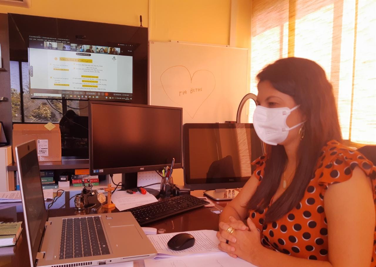 DPCE debate ações contra a Covid em comitê estadual de enfrentamento ao coronavírus