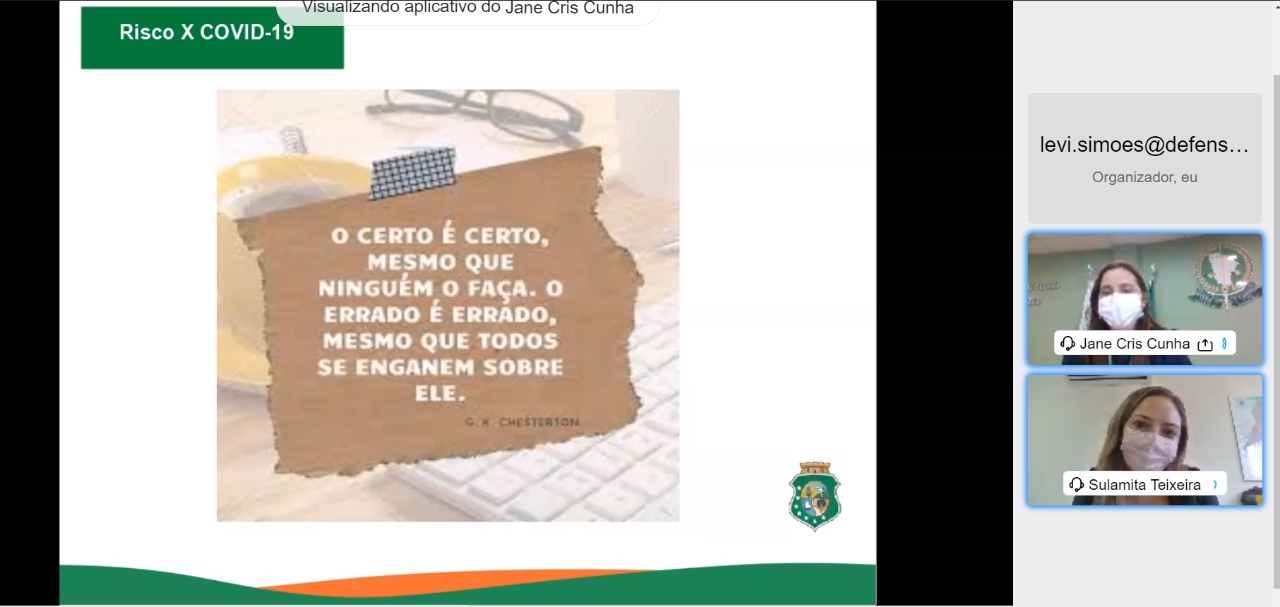 Vamos falar sobre retorno seguro: Vigilância Sanitária capacita colaboradores