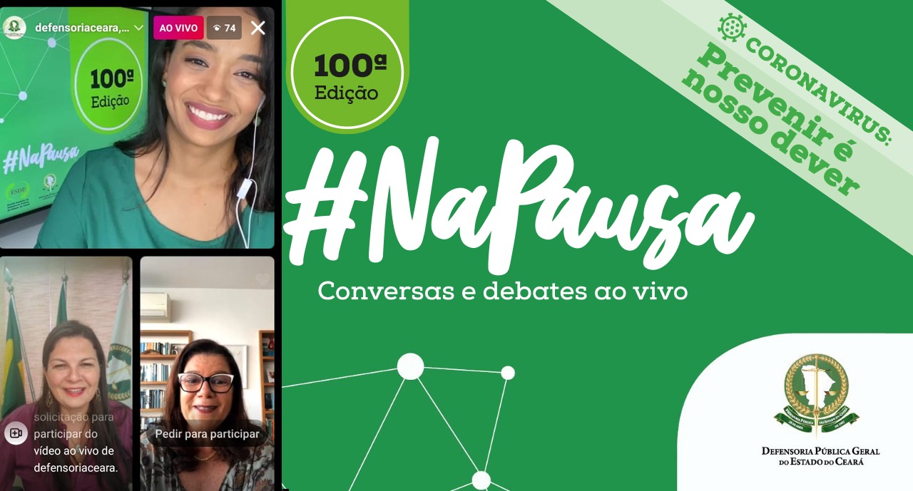 “Não podemos transformar o machismo e o racismo em desculpas para não vencê-los”, afirma juíza Andréa Pachá na Live 100 do #NaPausa