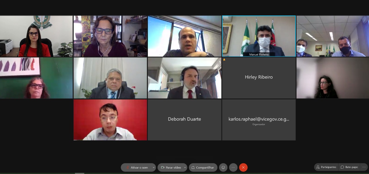 Defensoria participa de reunião de reativação do comitê do Projeto Tempo de Justiça