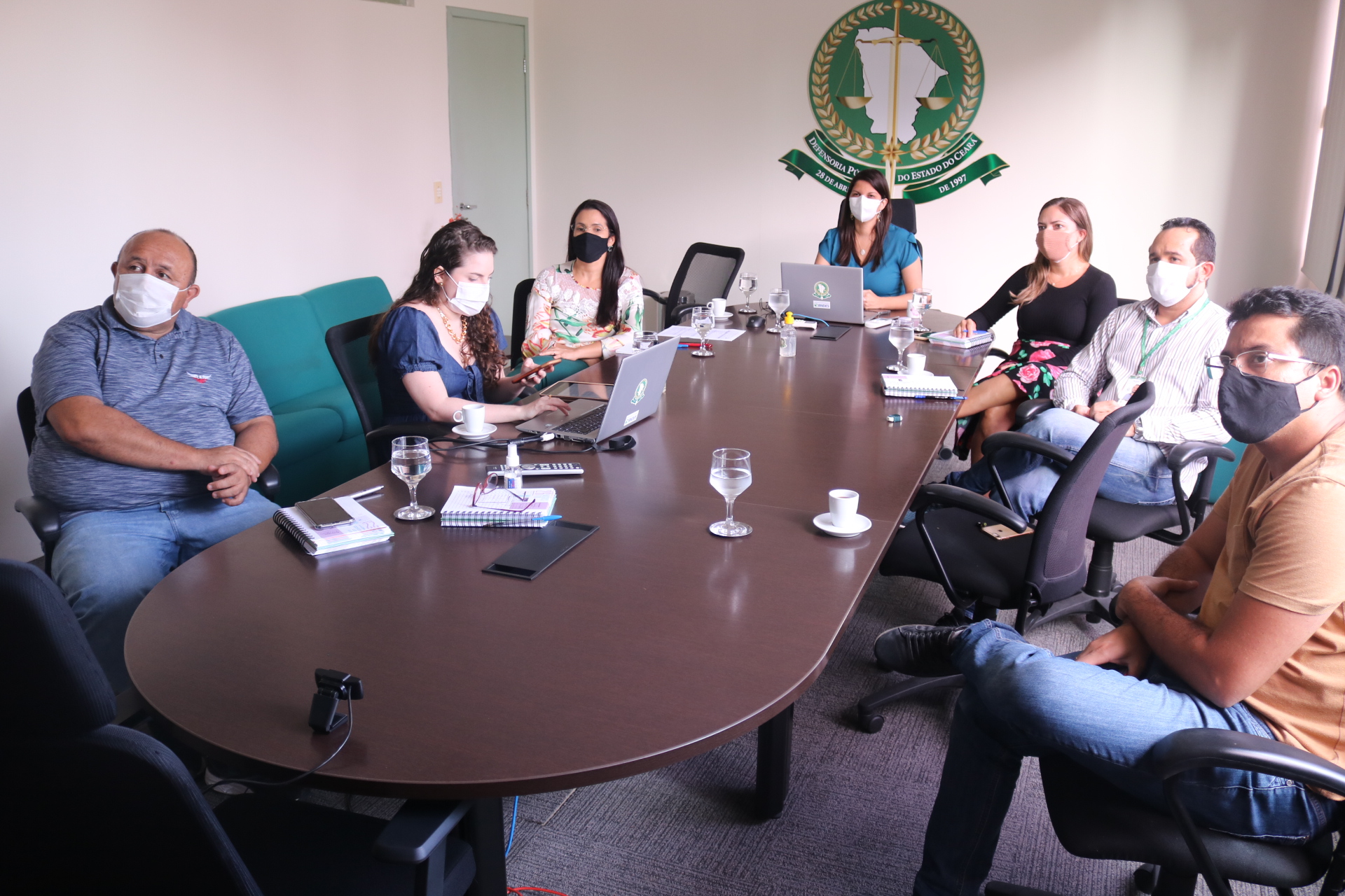 Reunião discute avanços em projetos de tecnologia da informação com Defensoria Pública do Amapá  