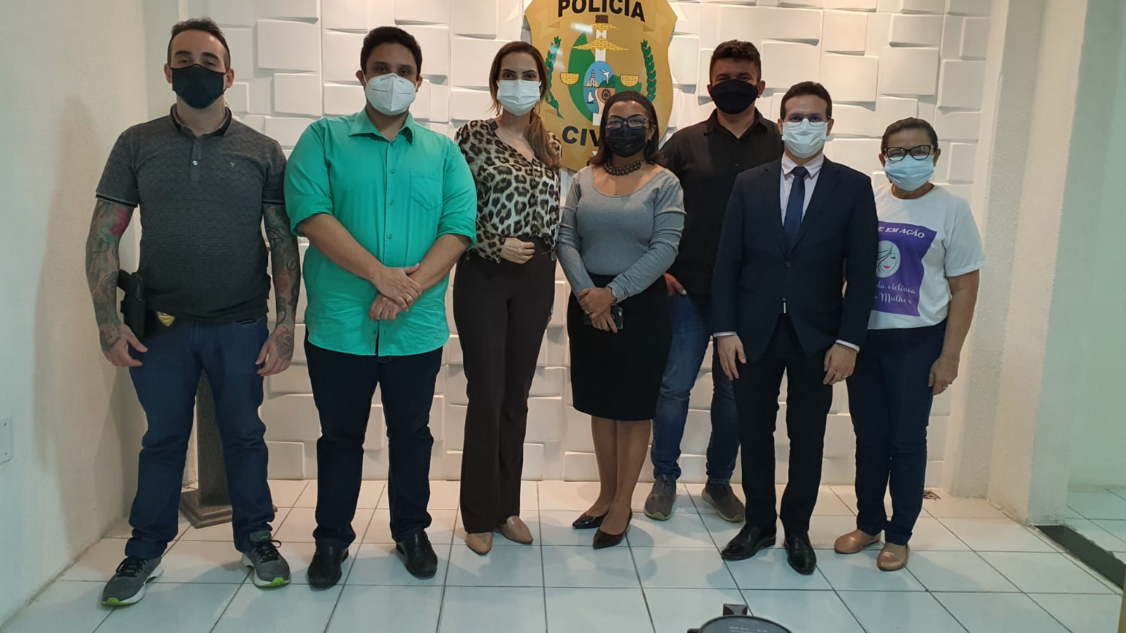 CJR realiza visita à Superintendência da Polícia Civil