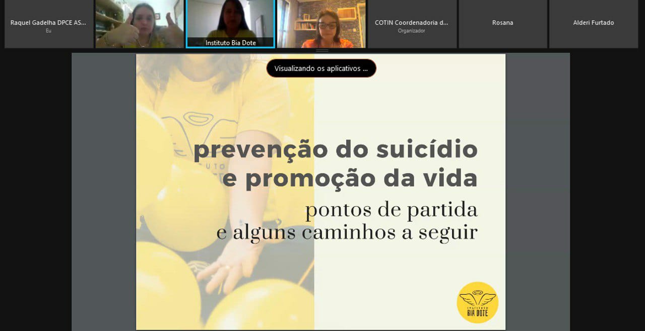 “Precisamos fazer prevenção todo o ano”, alerta psicóloga em palestra sobre suicídio