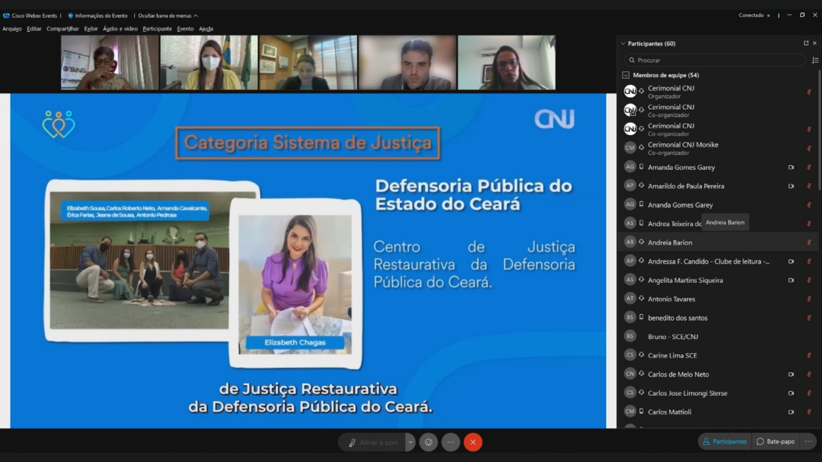 Centro de Justiça Restaurativa recebe o prêmio Prioridade Absoluta