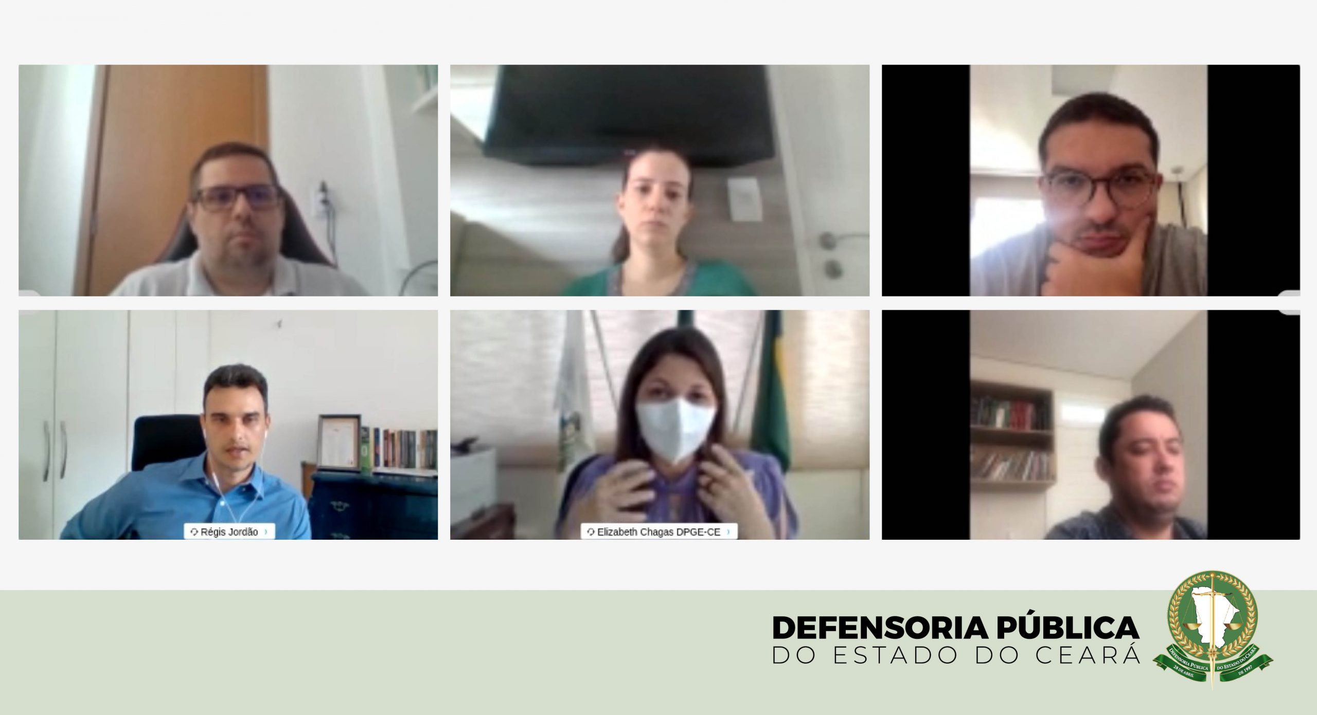 Defensoria Geral promove segundo ciclo de reuniões com membros da DPCE sobre atividade cumulativa