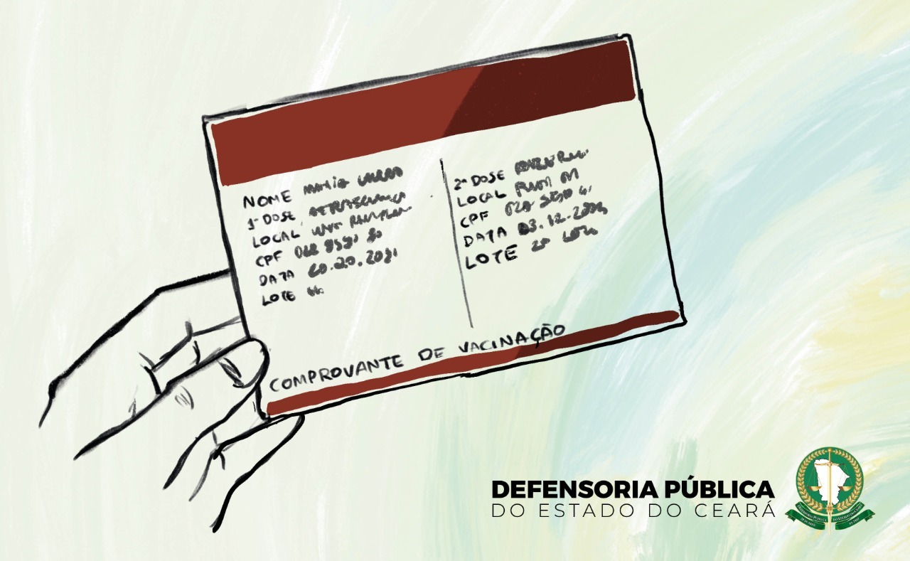Certificado de vacinação é requisito para ingresso na Defensoria