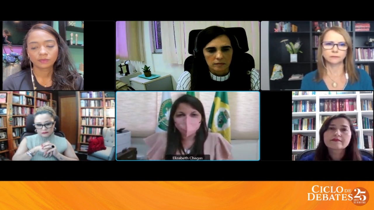 Soraia Mendes e Alice Bianchini explicam as inovações legislativas sobre violência doméstica. Debate está disponível no Youtube da DPCE