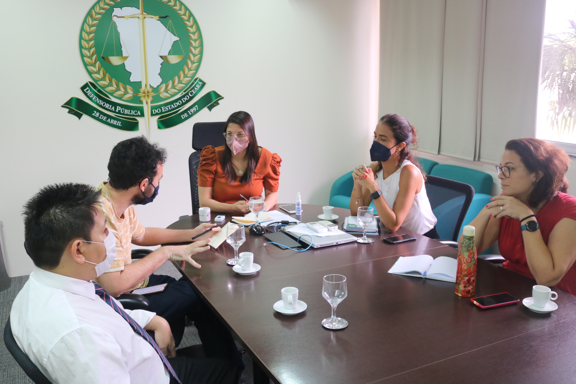 Defensoria recebe membros do Cedef e encaminha as demandas de violações de direitos de PcD dentro da instituição