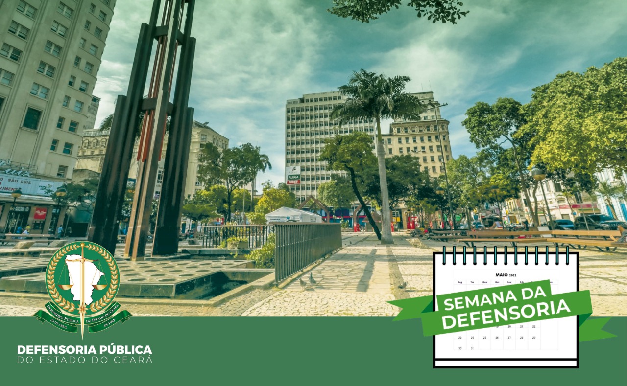 Defensoras e defensores comemoram o Dia Nacional da Defensoria (19) com orientação jurídica à população na Praça do Ferreira