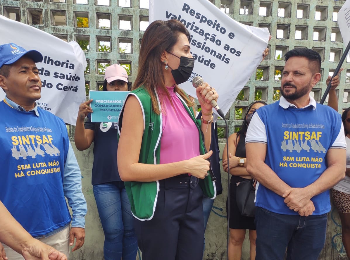 Defensoria acompanha manifestação popular contra o fechamento do Hospital Gonzaguinha