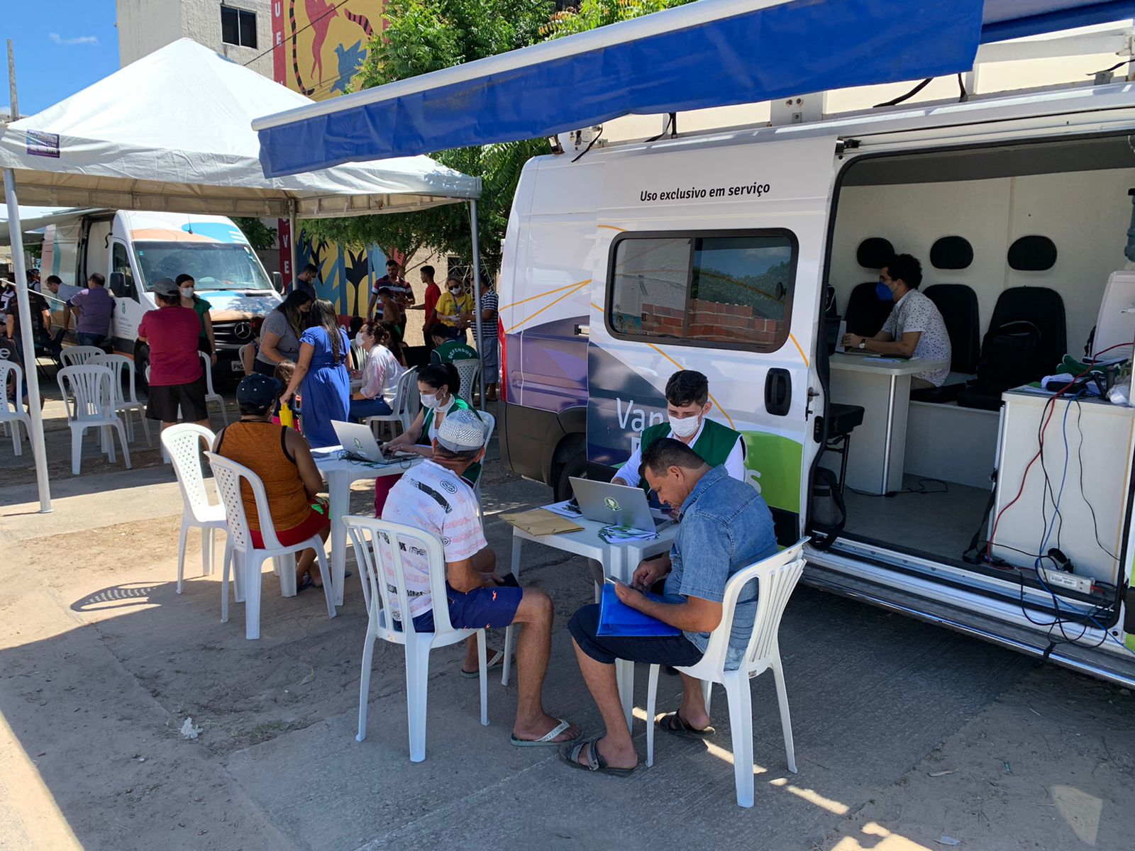 Defensoria atende população do Jangurussu em manhã de mutirão de serviços do projeto Acolher