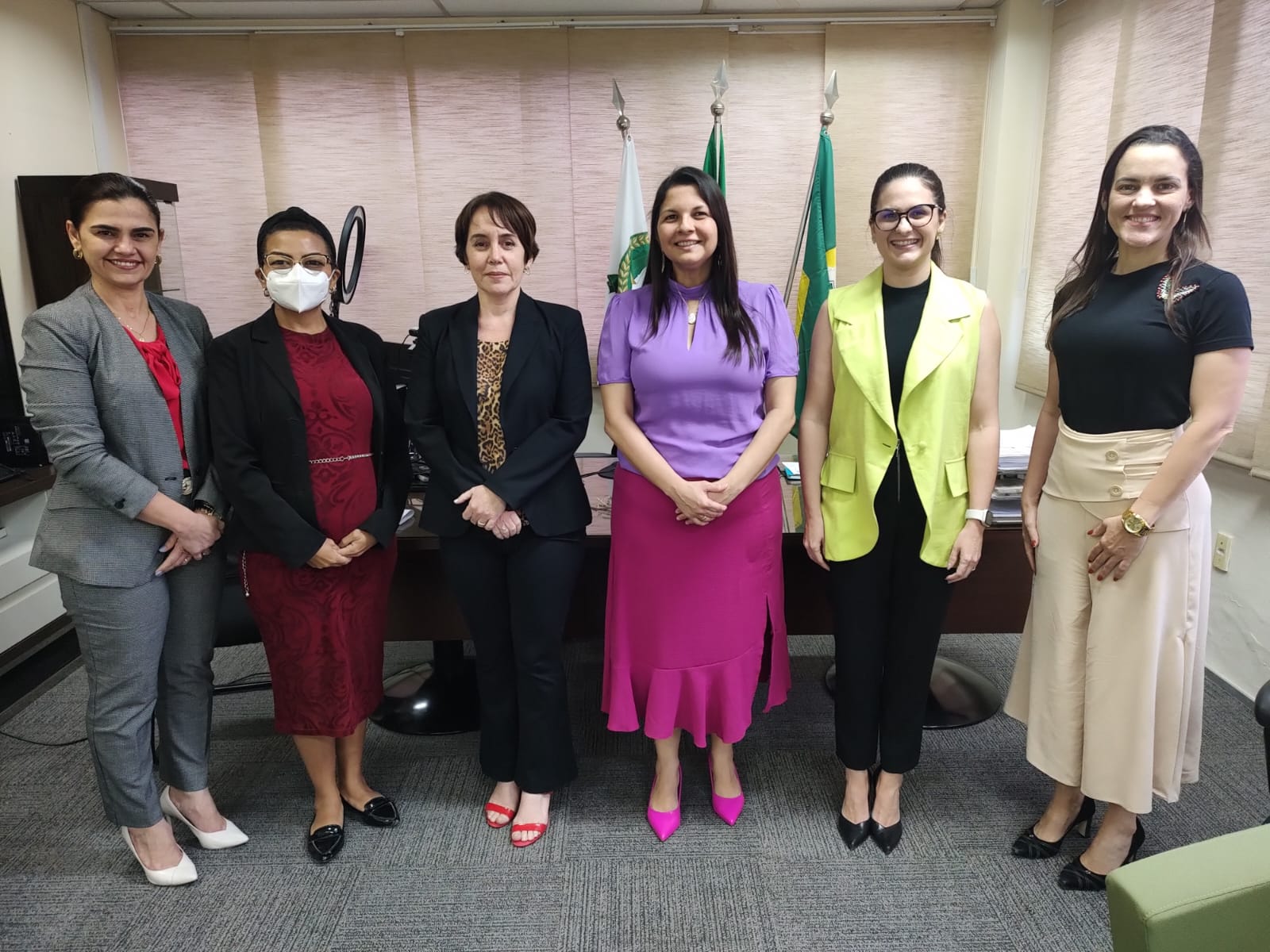 Fortalecimento da Casa da Mulher Brasileira é tema de reunião entre delegadas de polícia e defensora geral