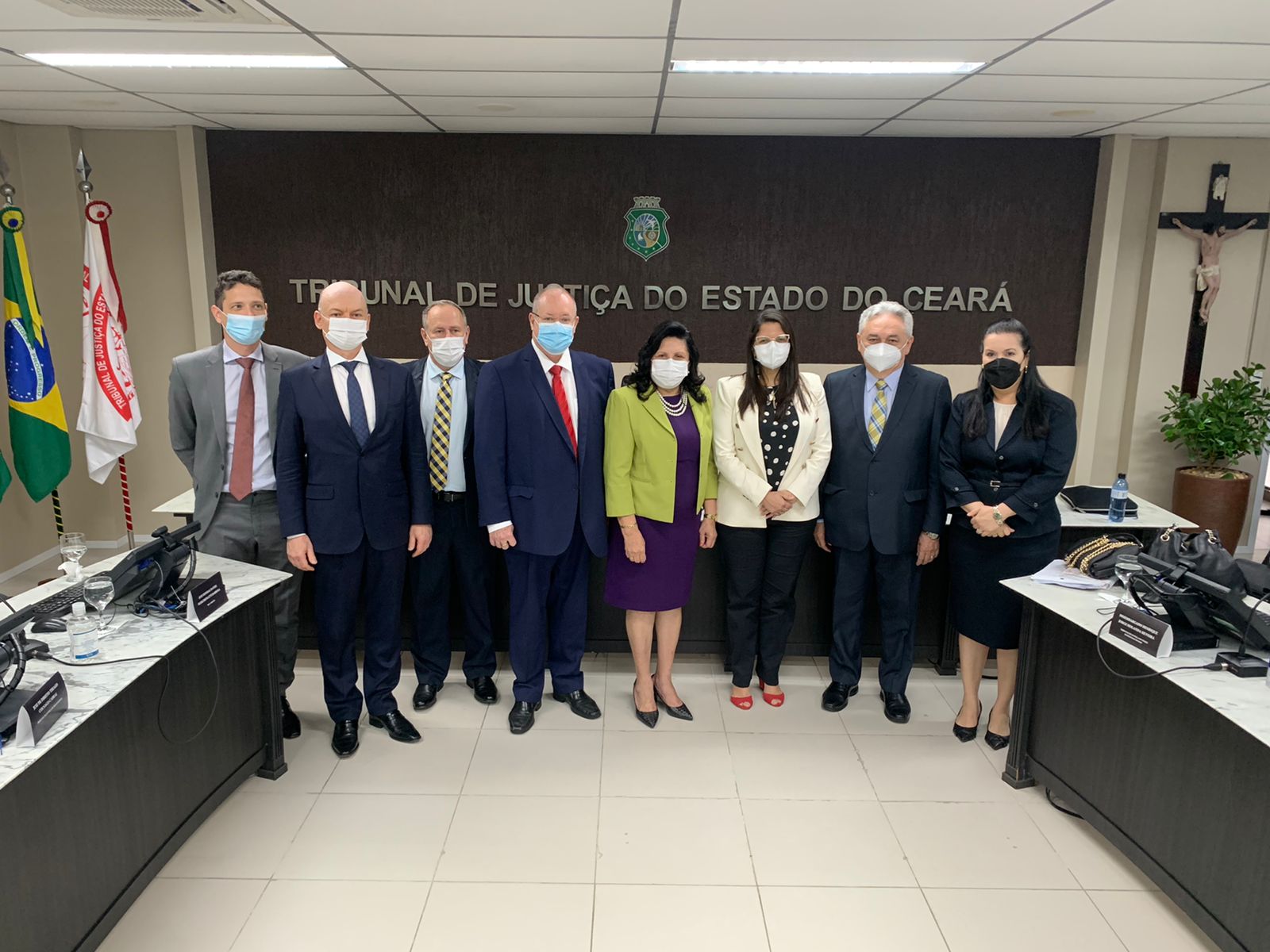 Defensora geral participa da abertura dos trabalhos de inspeção do Conselho Nacional de Justiça no TJCE