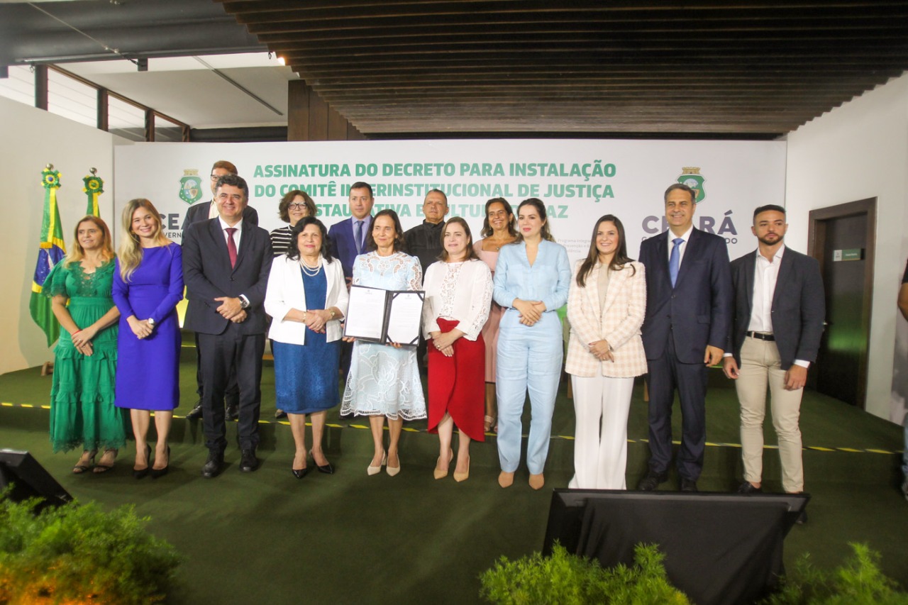 Defensoria Pública participa de solenidade que institui o Comitê Interinstitucional de Justiça Restaurativa e Cultura de Paz