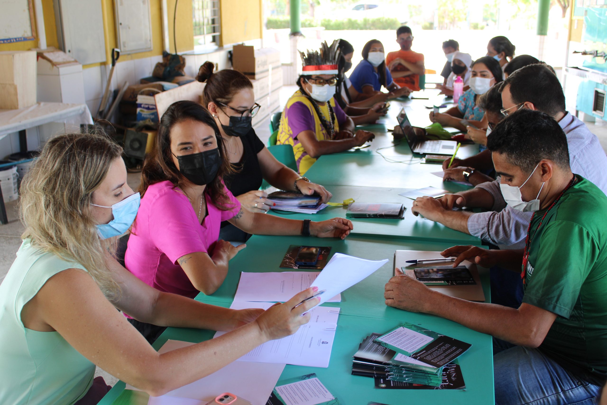 Defensoria articula com povo Jenipapo Kanindé mutirão de atendimentos para incluir nome indígena nos documentos