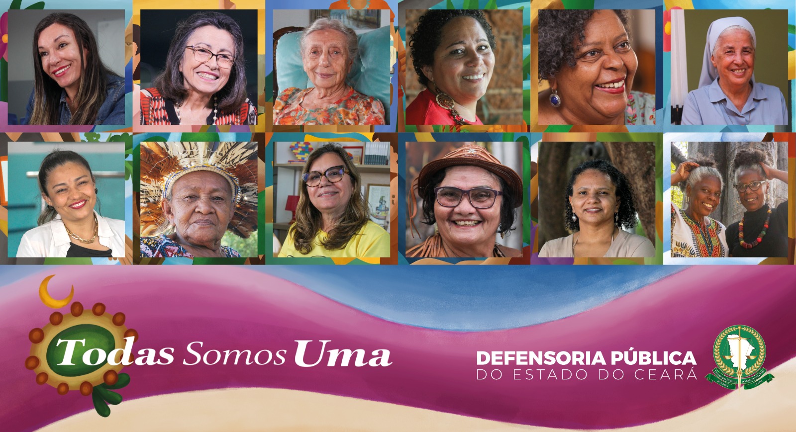 Defensoria lança nesta quarta (1º/2) projeto “Todas Somos Uma” com presença das 13 mulheres homenageadas