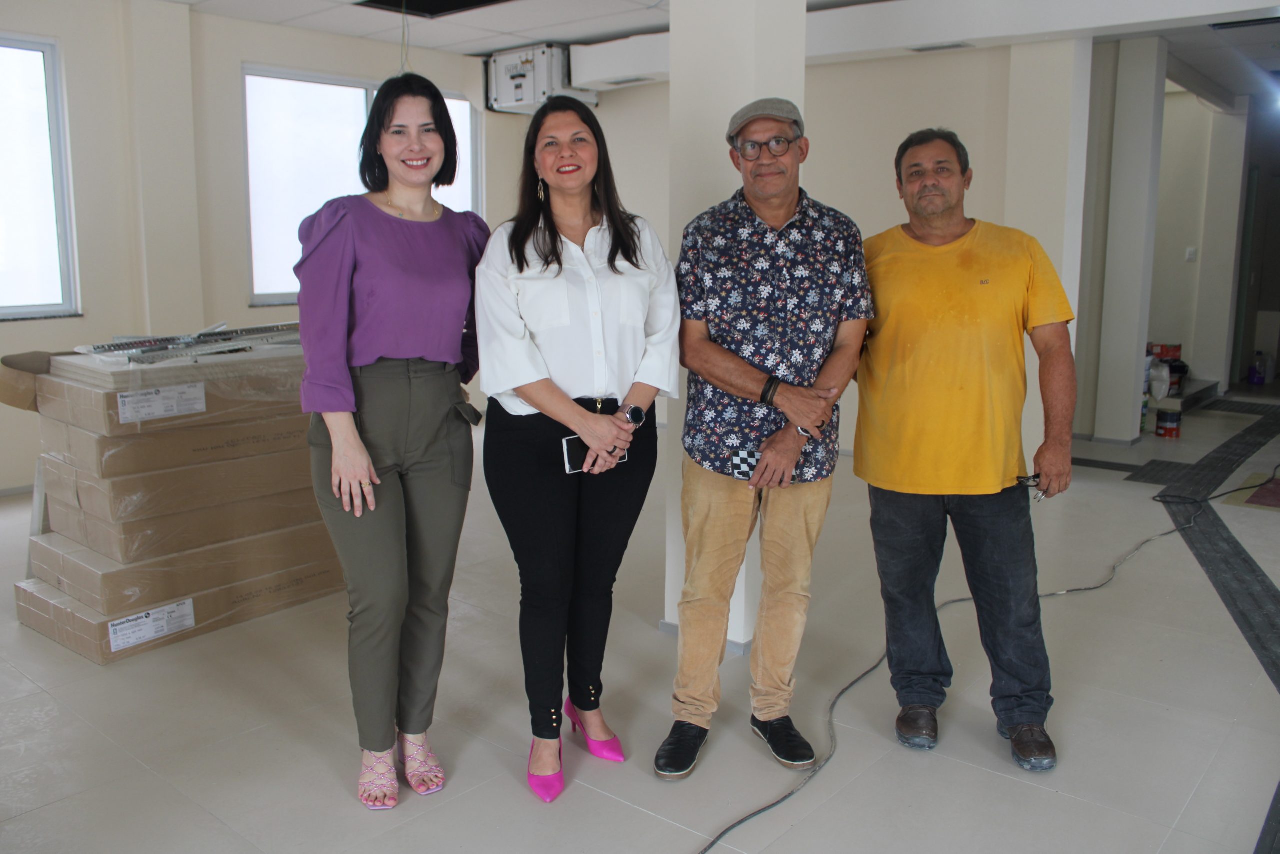 Defensora geral acompanha últimos detalhes para inauguração de novo prédio no João XXIII, em Fortaleza