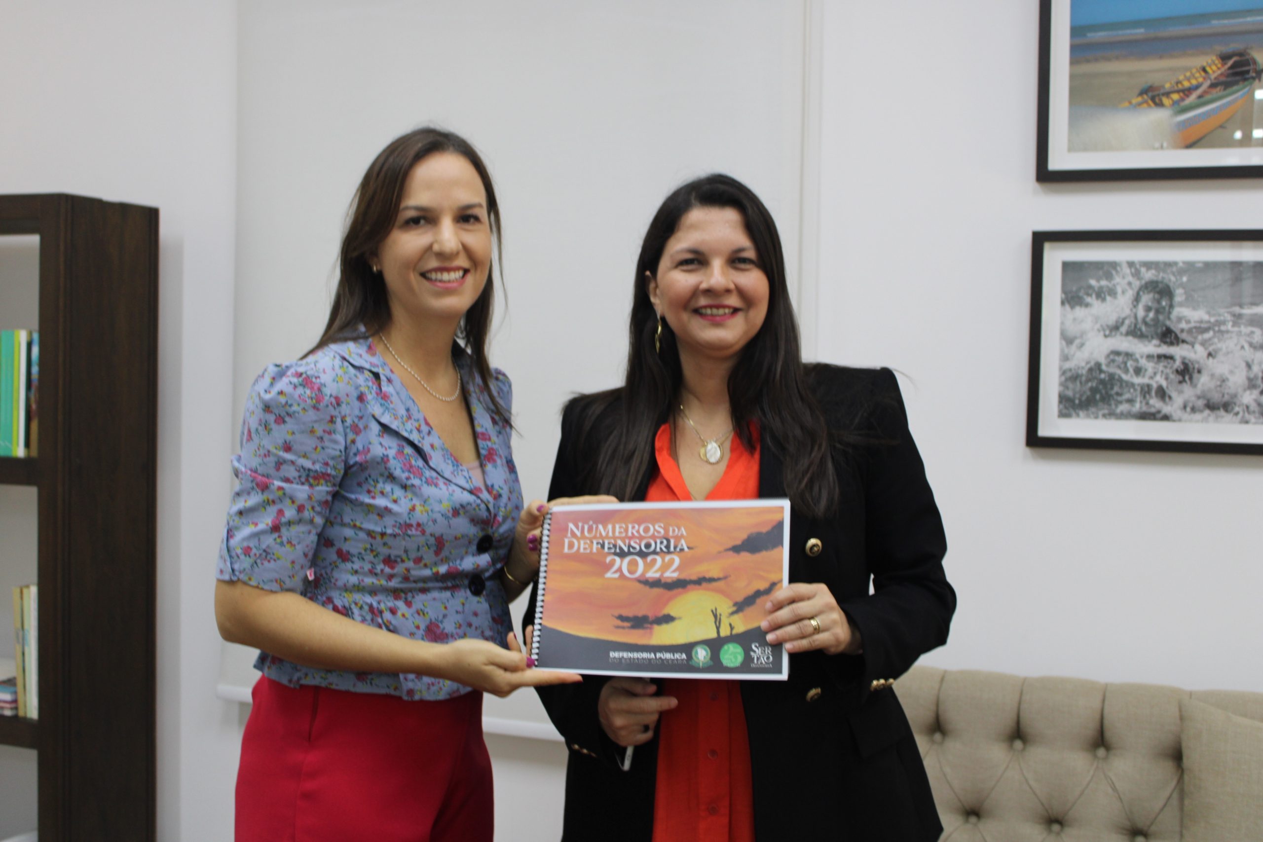 Primeira-dama reforça parceria com a Defensoria para diminuição das desigualdades e erradicar a fome no Ceará