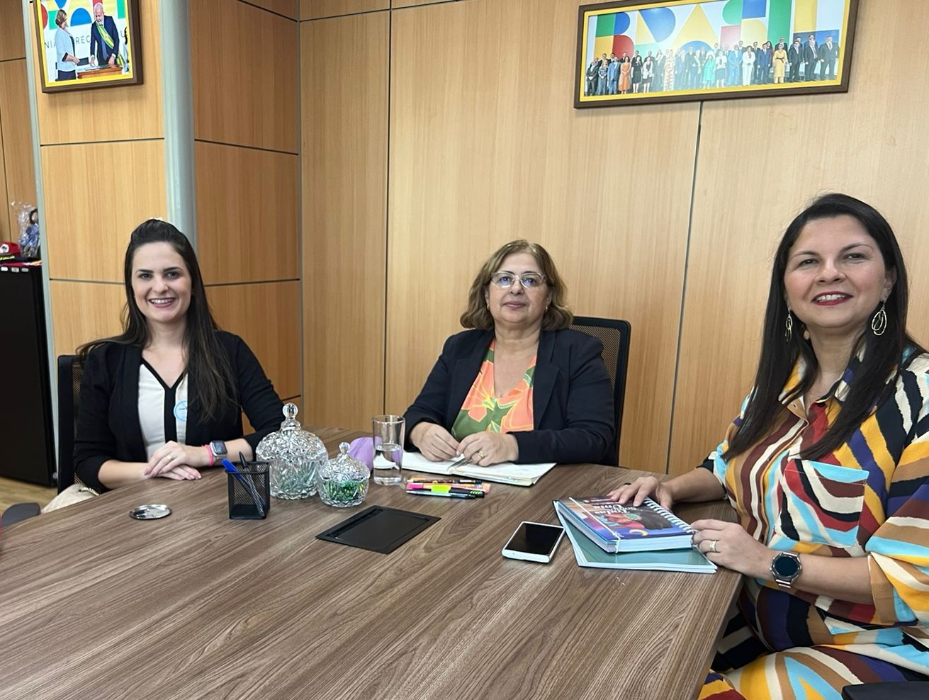 Defensoria apresenta à ministra Cida Gonçalves pautas em prol de mulheres em situação de vulnerabilidade e vítimas de violência