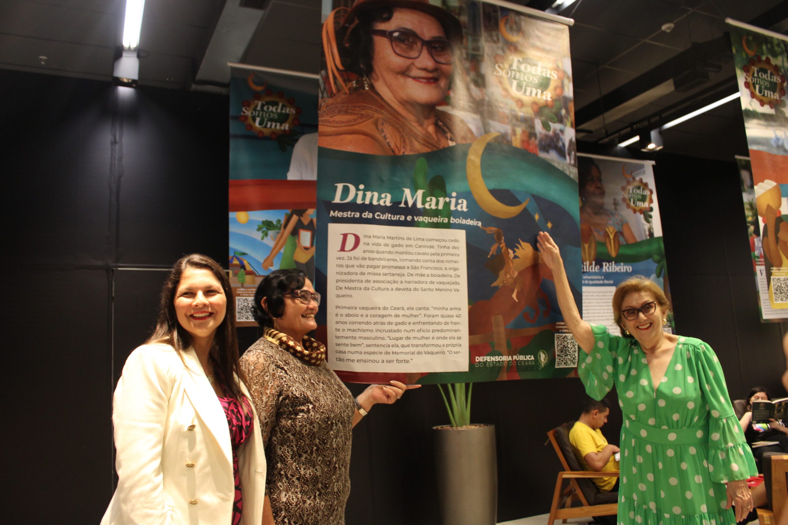 Exposição “Todas Somos Uma” fica aberta ao público até o fim de março; visitação é gratuita