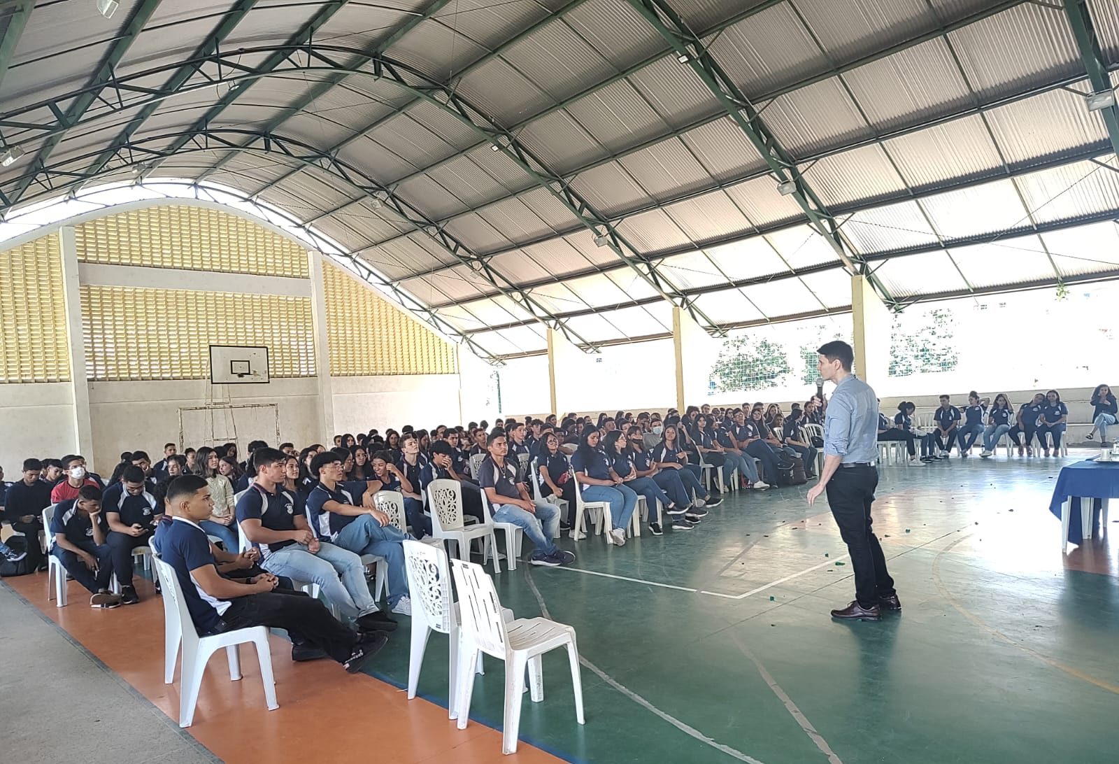 Defensoria Pública promove ação em educação em direitos em escola pública do Cariri