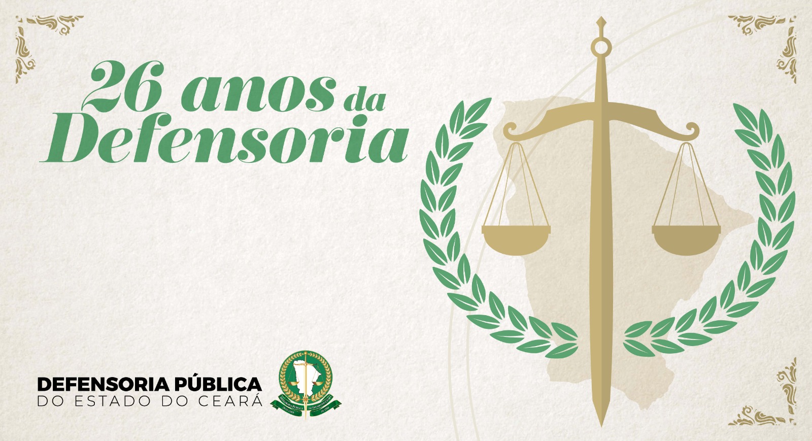 Defensoria recebe nesta sexta (28) homenagem na Assembleia Legislativa em alusão aos 26 anos da instituição