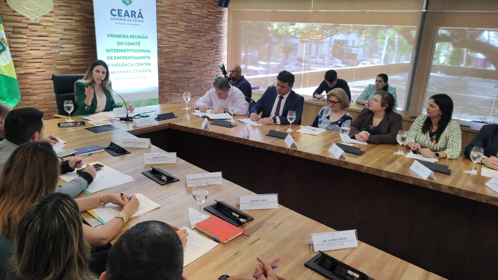 Defensoria participa de primeira reunião do Comitê Estadual de Enfrentamento à Violência contra a Mulher e Combate ao Feminicídio 