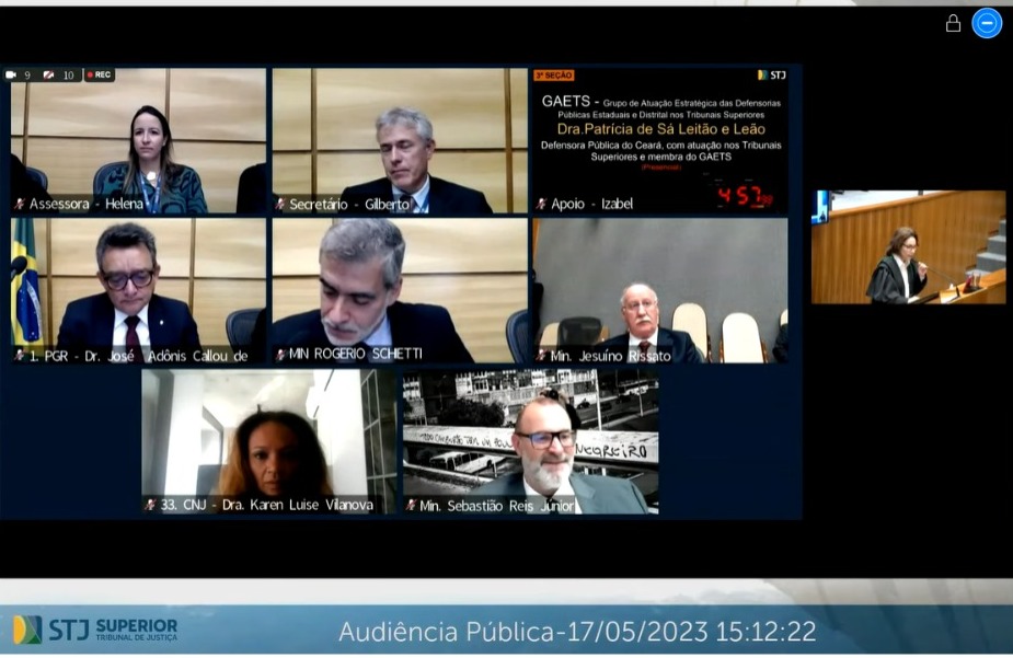 Defensoria do Ceará defende pelo Gaets a anulação de súmula que impede penas abaixo do mínimo legal 