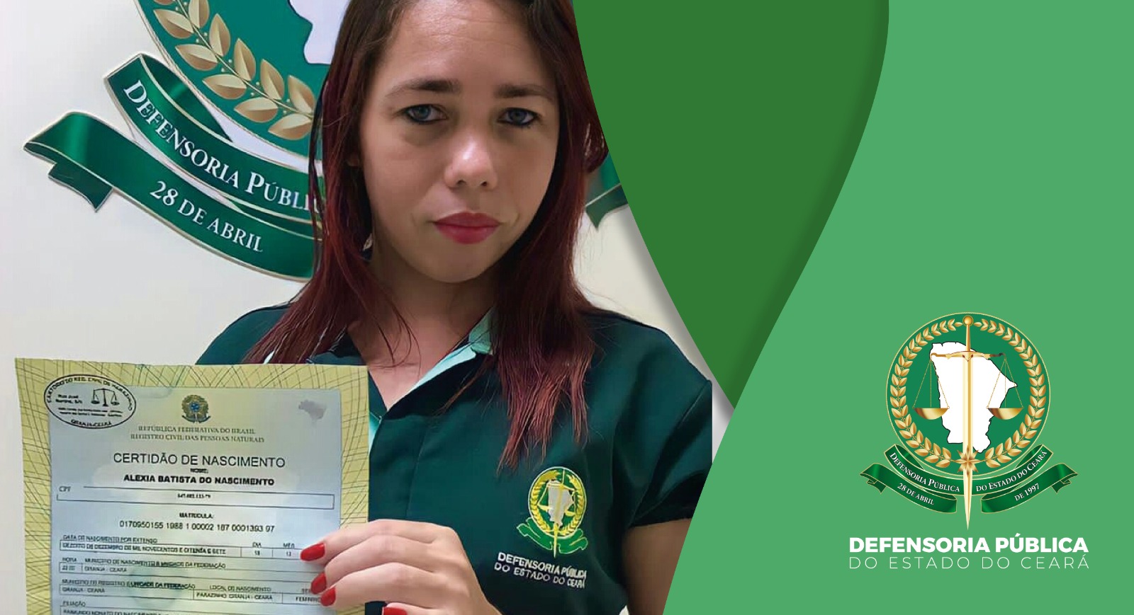 “Hoje tenho a minha identidade com o nome que eu tanto quis: Alexia”