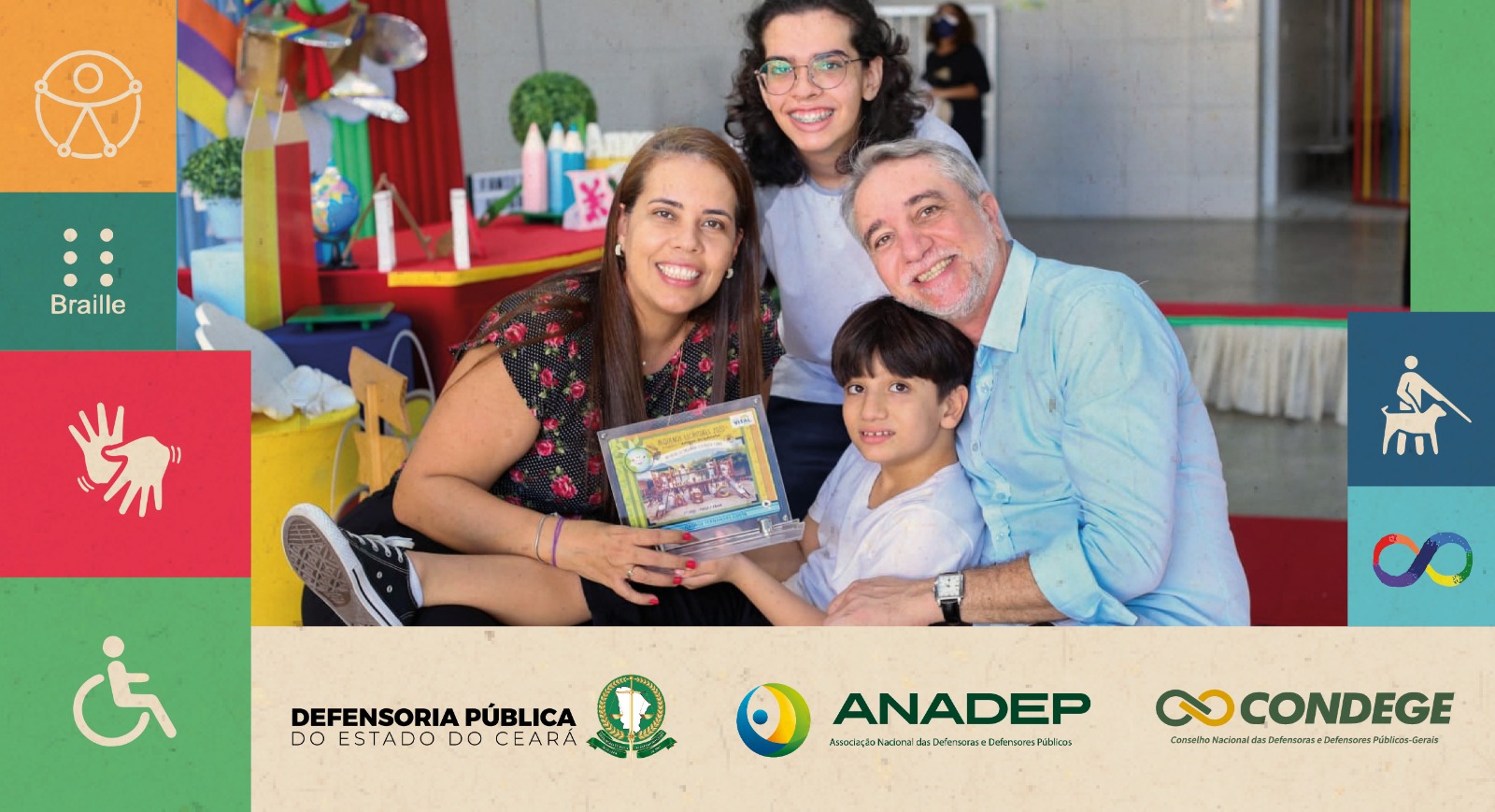 Acesso à saúde e por educação inclusiva são as principais demandas das pessoas com deficiência na Defensoria 