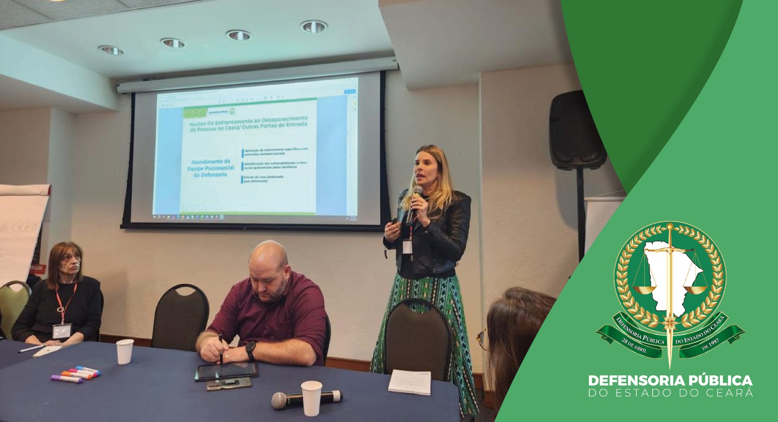 Defensoria do Ceará participa de encontro nacional sobre assistência às famílias de pessoas desaparecidas